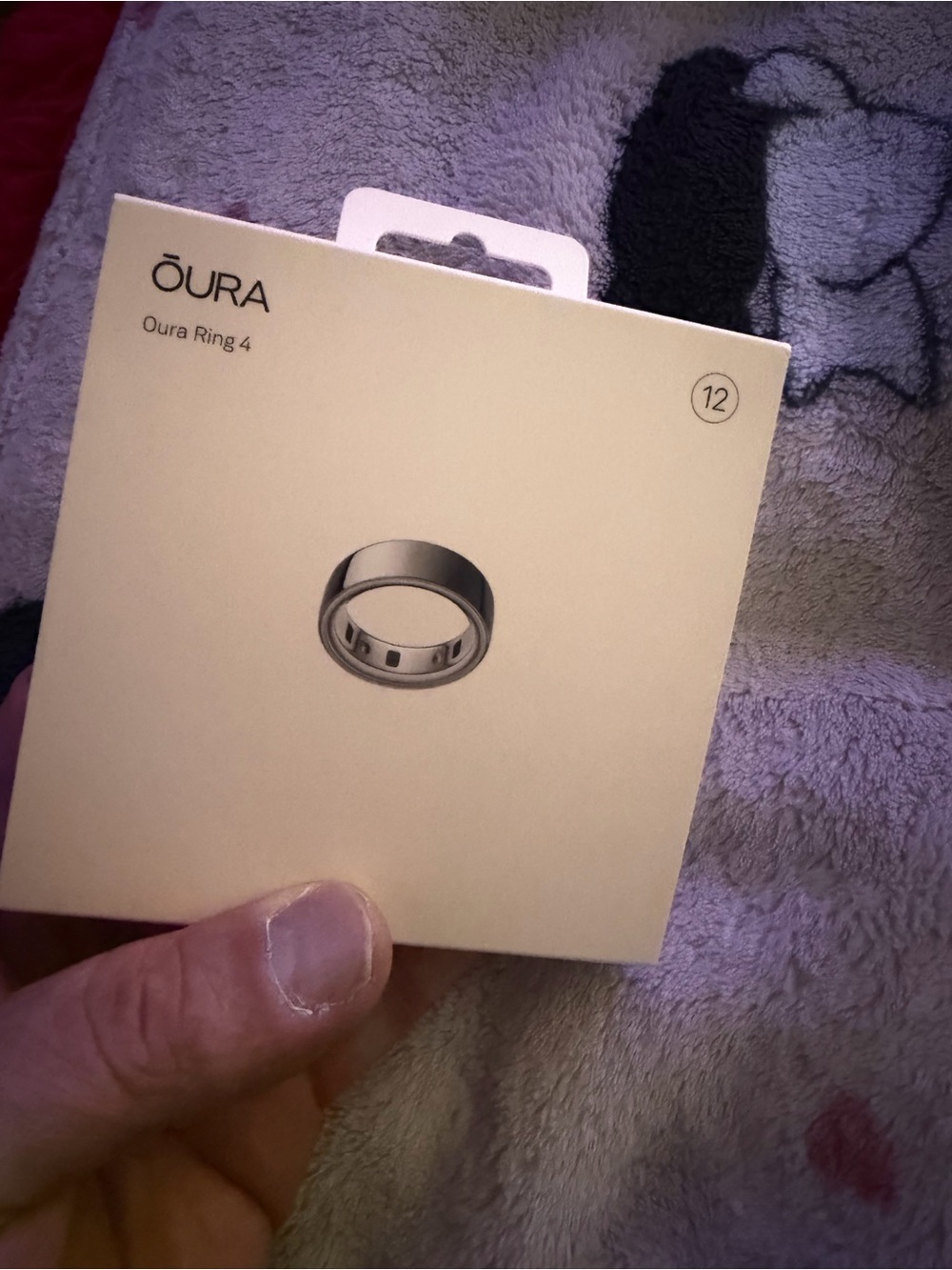 Oura Ring 4 - Silver Smart Ring (Boxed)